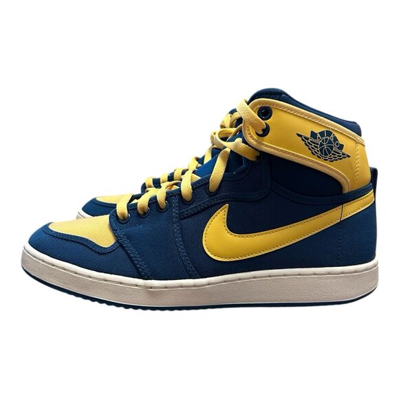 Nike Air Jordan AJKO 1 Laney High True Blue Topaz Gold DO5047-407 Size 9.5 - Picture 3 of 14